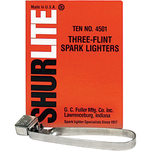 Three-Flint Lighters Planification Entrepots Molloy