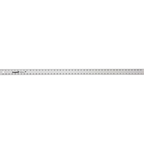 R&egrave;gle &agrave; tracer robuste, 48" lo, Aluminium, Graduations de 1" Planification Entrepots Molloy