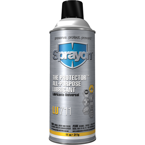 LU711 The Protector All-Purpose Lubricant, Aerosol Can Planification Entrepots Molloy