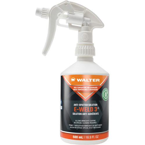 E-Weld 3 Weld Spatter Release Solutions, Trigger Spray Planification Entrepots Molloy