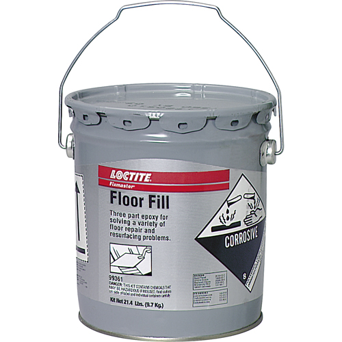 Produit de remplissage pour plancher Fixmaster, Trousse, Gris Planification Entrepots Molloy