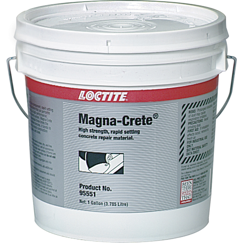 Produit de r&eacute;paration du b&eacute;ton Magna-Crete Fixmaster, Trousse, Gris Planification Entrepots Molloy