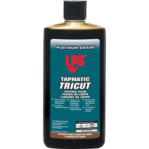 Liquides de coupe TriCut de Tapmatic, 16 oz Planification Entrepots Molloy