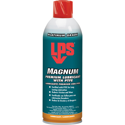 Magnum Premium Lubricant with PTFE, Aerosol Can, 16 oz. Planification Entrepots Molloy