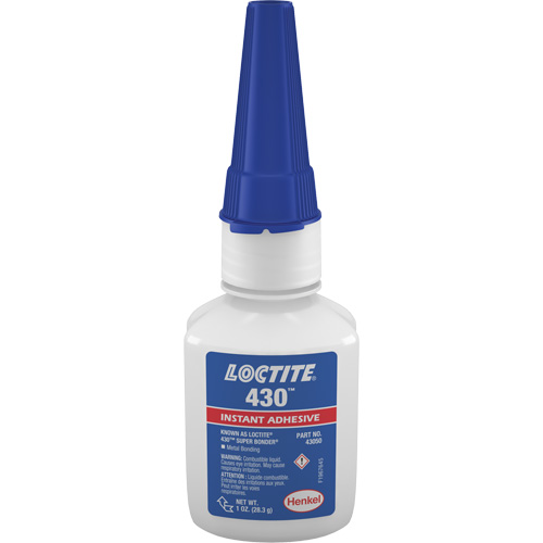 422 Super Bonder Adhesive, Clear, Bottle, 1 fl. oz. Planification Entrepots Molloy
