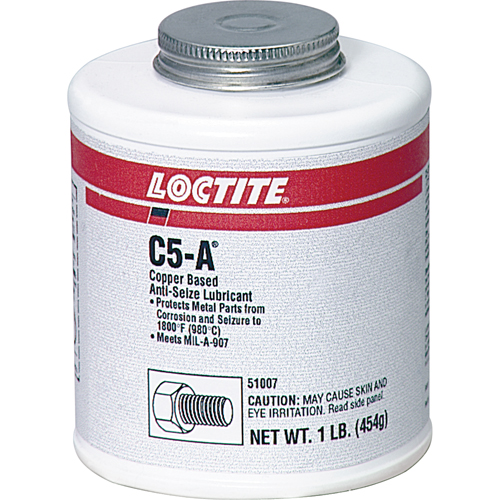 Antigrippant &agrave; base de cuivre C5-A, 543 g, Canette &agrave; dessus brosse, 1800°F (982°C) Temp&eacute;rature max. Planification Entrepots Molloy
