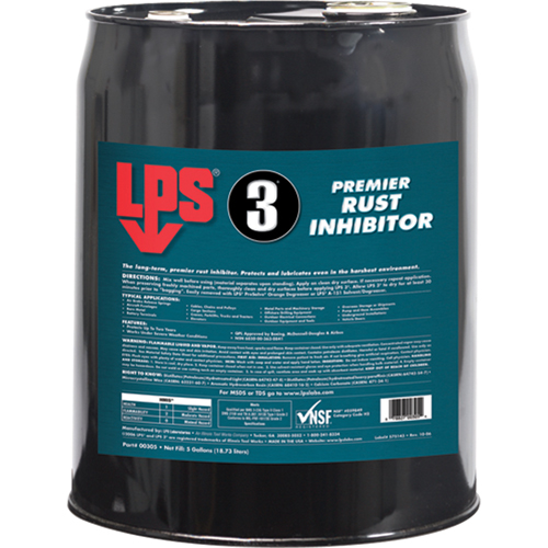 3&reg; Premier Rust Inhibitor, Pail Planification Entrepots Molloy