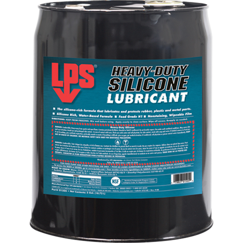 Heavy-Duty Silicone Lubricant, Pail Planification Entrepots Molloy