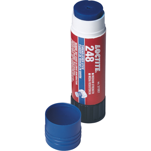 Quickstix Threadlocker 248 , Blue, Medium, 9 g, Stick Planification Entrepots Molloy