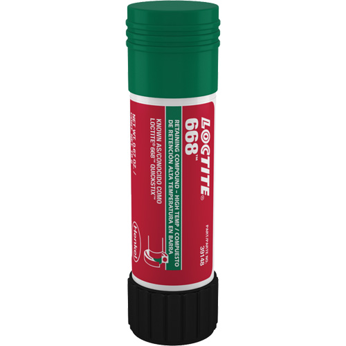 Quickstix 668 Retaining Compound, 19 g, Stick Planification Entrepots Molloy