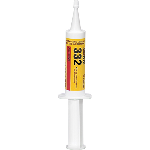 Structural Adhesive 332 Severe Environment , 623 g., Syringe, Amber Planification Entrepots Molloy