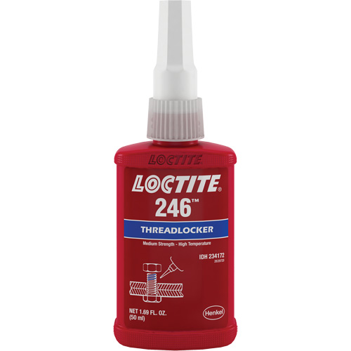 Compos&eacute; de blocage 246 temp&eacute;rature &eacute;lev&eacute;e, Bleu, Moyen, 10 ml, Bouteille Planification Entrepots Molloy