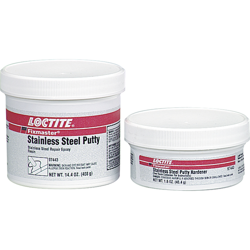 Fixmaster Stainless Steel Putty, 680 g., Kit, Grey Planification Entrepots Molloy