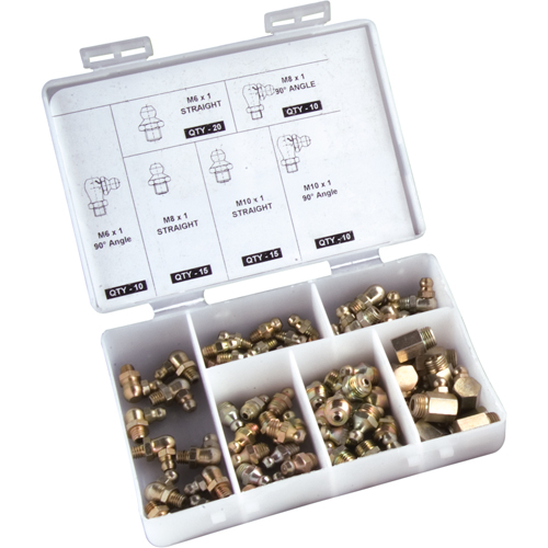 80-Piece Grease Fitting Set Planification Entrepots Molloy