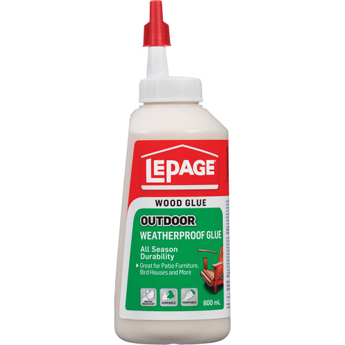 LePage&reg; Outdoor Wood Glue Planification Entrepots Molloy
