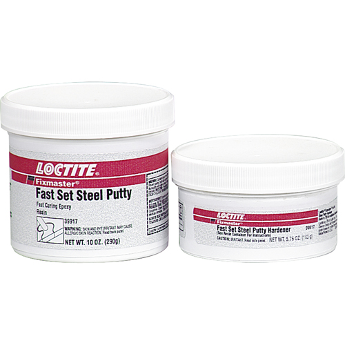 Fixmaster Fast Set Steel Putty, 680 g. Planification Entrepots Molloy