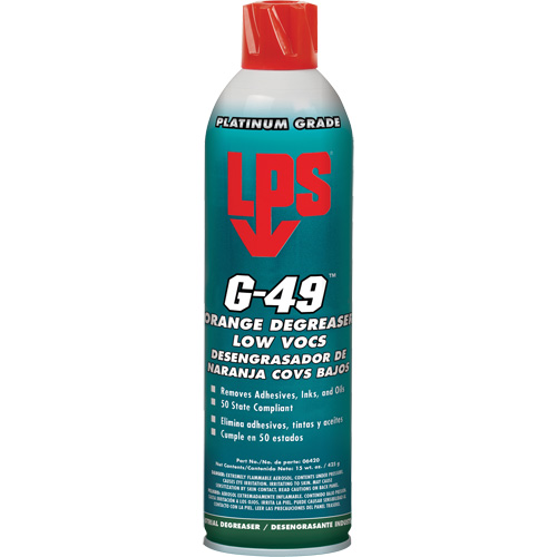 G-49 Low VOC Orange Degreaser, 15 oz. Planification Entrepots Molloy