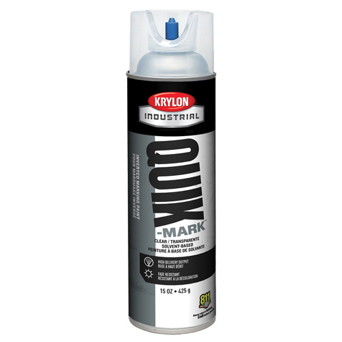 Industrial Quik-Mark Solvent-Based Inverted Marking Paint, 15 oz., Aerosol Can Planification Entrepots Molloy