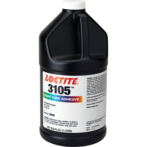 3105 Light Cure Acrylic , 1 L Planification Entrepots Molloy