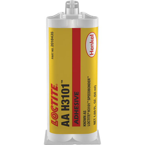 Speedbonder H3101 Adhesive, Two-Part, Dual Cartridge, 50 ml, Clear Planification Entrepots Molloy