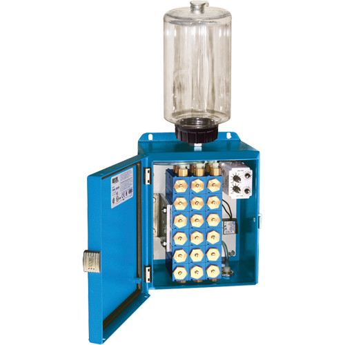 Syst&egrave;me de lubrification &agrave; 18 points Planification Entrepots Molloy