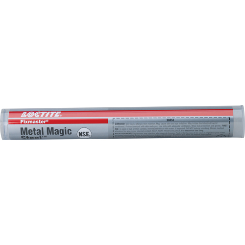 Mastic de r&eacute;paration Metal Magic Steel Fixmaster, 150 g, B&acirc;ton Planification Entrepots Molloy