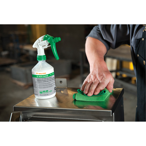 E-Nox Shine Stainless Steel Cleaner & Protector, 208 L, Drum Planification Entrepots Molloy