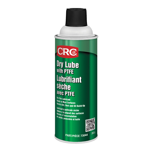 Produit lubrifiant sec &agrave; base de PTFE CRC, Canette a&eacute;rosol, 284 g Planification Entrepots Molloy
