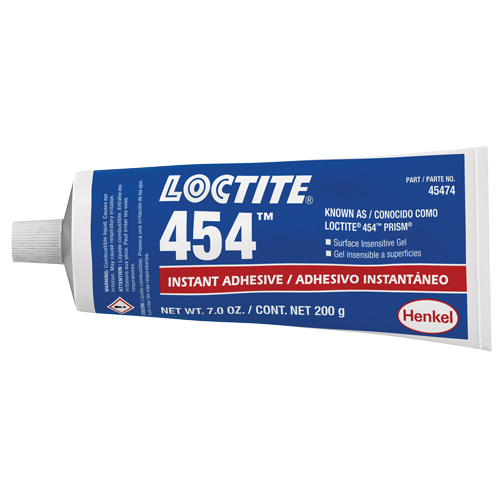 454 Surface Insensitive Gels, Clear, Tube, 200 g Planification Entrepots Molloy