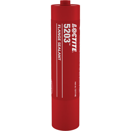 5230 Flange Sealant, Cartridge, Red Planification Entrepots Molloy