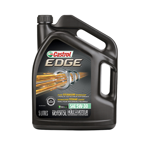 Huile &agrave; moteur 5W30 FTT EDGE, 5 L, Cruche Planification Entrepots Molloy