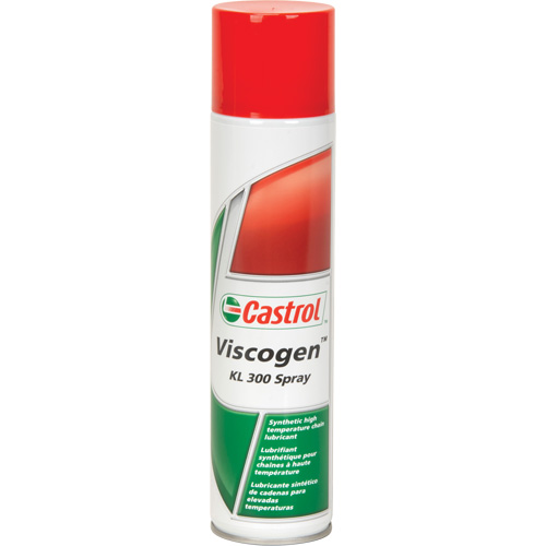 Lubrifiant synth&eacute;tique haute temp&eacute;rature pour chaîne KL Viscogen, Canette a&eacute;rosol Planification Entrepots Molloy