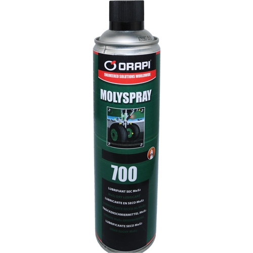 Molyspray Dry Lubricant, Aerosol Can Planification Entrepots Molloy