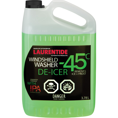 Laurentide Windshield Washer & De-Icer, Jug, 3.78 L Planification Entrepots Molloy