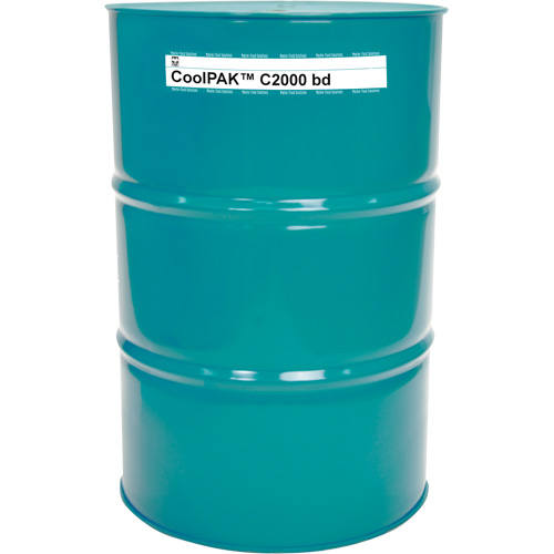 Liquide pour le travail des m&eacute;taux synth&eacute;tique CoolPAK, Baril Planification Entrepots Molloy