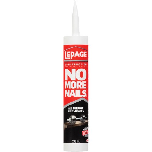 No More Nails&reg; All-Purpose Construction Adhesive Planification Entrepots Molloy