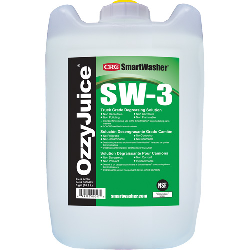 SmartWasher&reg; OzzyJuice&reg; Truck Grade Degreasing Solution, Jug Planification Entrepots Molloy