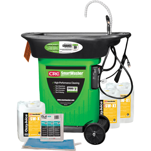 Trousse pour bassin de nettoyage de pi&egrave;ces mobiles SmartWasher SW-X123 Planification Entrepots Molloy