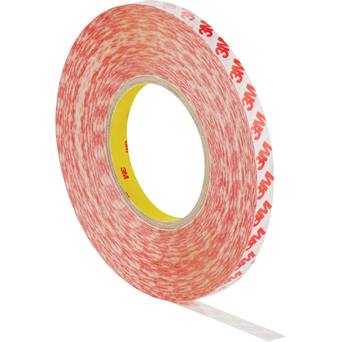 Double-Sided Adhesive Tape, Polyester, 19 mm (0.75") W x 50 m (164') L, 8 mils Thick Planification Entrepots Molloy