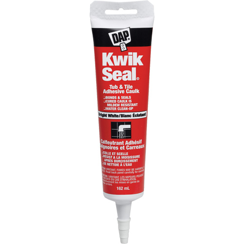 Produit d'&eacute;tanch&eacute;it&eacute; adh&eacute;sif pour cuisines et salles de bain Kwik Seal Planification Entrepots Molloy