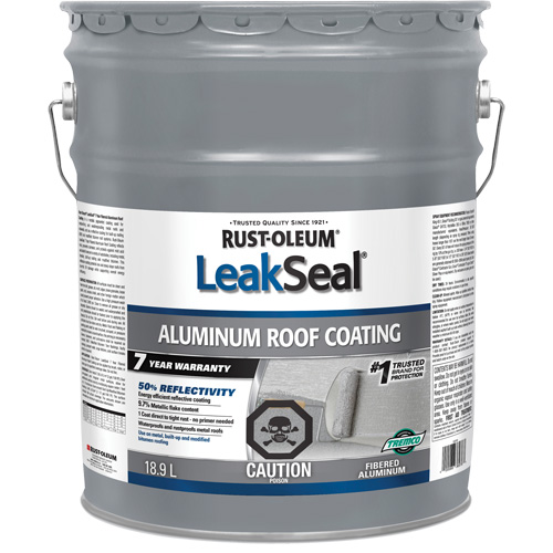 LeakSeal&reg; 7 Year Aluminum Roof Coating Planification Entrepots Molloy