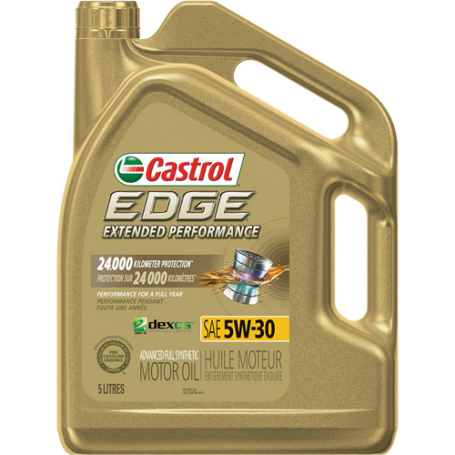 Edge&reg; Extended Performance 5W-30 Motor Oil, 5 L, Jug Planification Entrepots Molloy