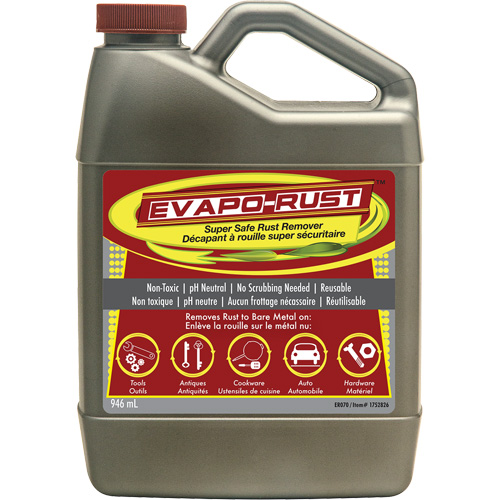 Evapo-Rust&reg; Super Safe Rust Remover, Jug Planification Entrepots Molloy