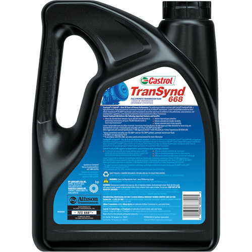 Liquide de transmission automatique enti&egrave;rement synth&eacute;tique TranSynd 668 Planification Entrepots Molloy