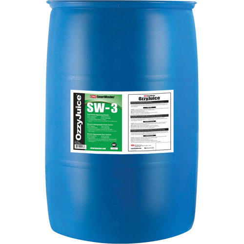 SmartWasher OzzyJuice SW-3 Truck Grade Degreaser Solvent, Drum Planification Entrepots Molloy