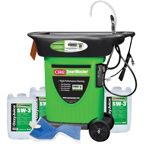 SmartWasher SW-323 Mobile Parts Washer Kit Planification Entrepots Molloy