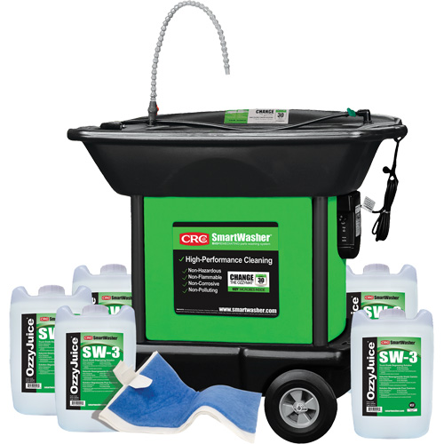 Trousse de bassin de nettoyage de pi&egrave;ces lourd SmartWasher SW-337 Planification Entrepots Molloy