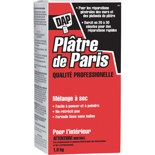 M&eacute;lange sec de pl&acirc;tre de Paris, 2 kg, Boîte Planification Entrepots Molloy