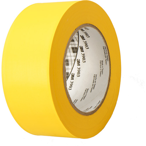 3903 Vinyl Duct Tape, 49" (4.08') W x 46 m (151') L, 6.5 mils, Yellow Planification Entrepots Molloy