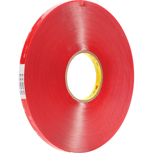 Ruban VHB, 66 m (216') lo x 6 mm (1/4") la, 23 mils, Acrylique Planification Entrepots Molloy